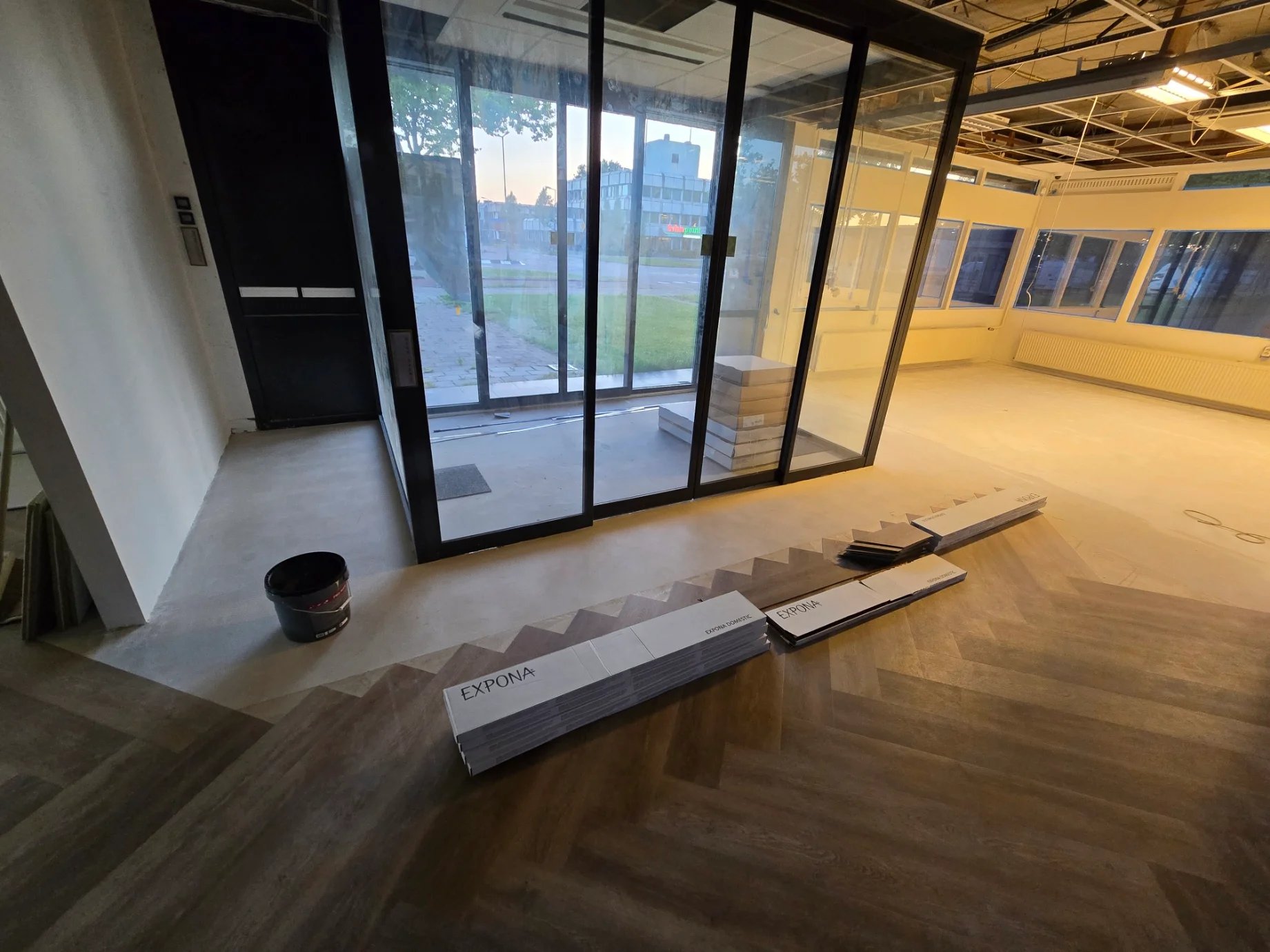 projectinrichting waddinxveen project vloeren leggen