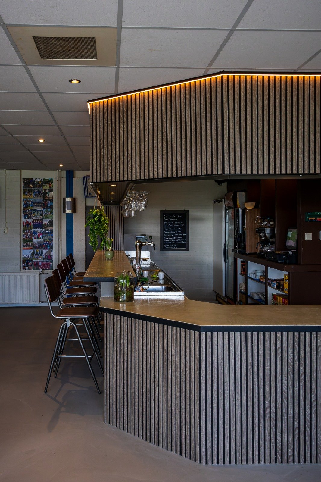 projectinrichting sportkantine project